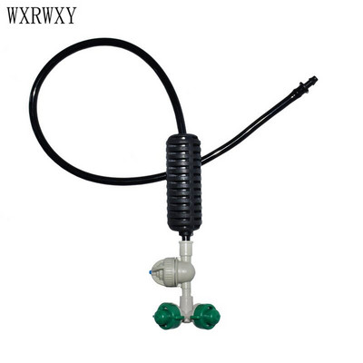 wxrwxy Duză de atomizare încrucișată pulverizator de apă anti picurare duză de aburire ghiveci udare plante irigare prin picurare pentru seră 5 set