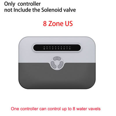 WiFi Smart Sprinkler Controller 8 Zone Kerti öntözési időzítő Intelligens öntözőrendszer Vízszelep Alexa Google Home Tuya Smart Life