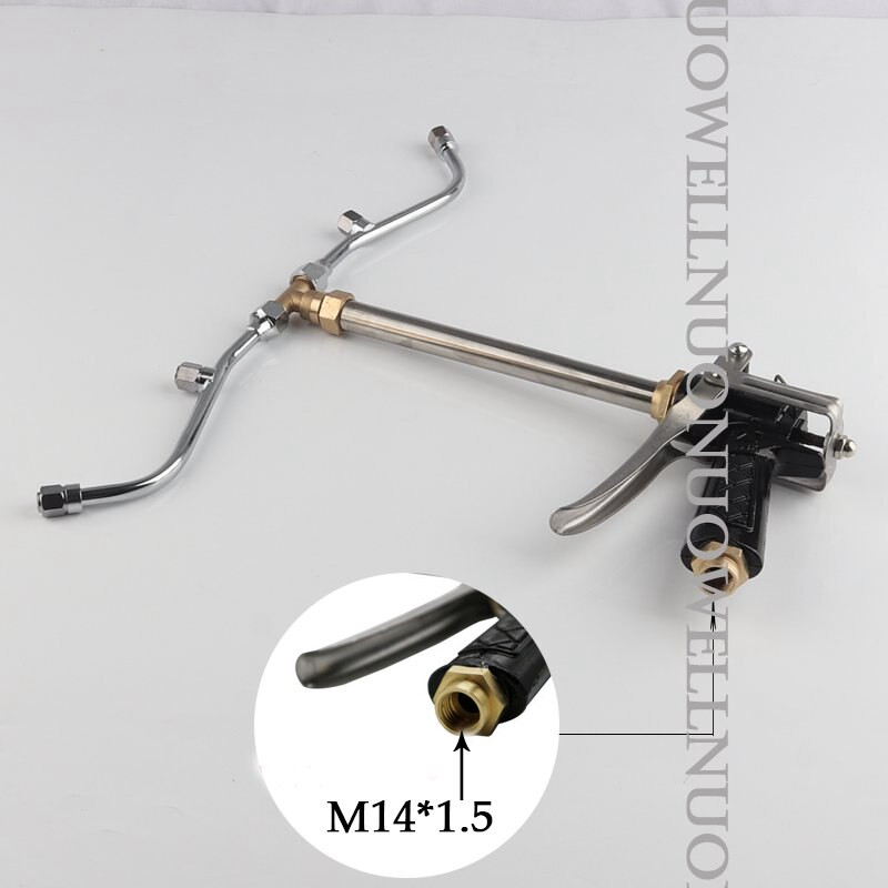 2–10 peaga reguleeritav kõrgsurvepihustiga pihustuspüstoli komplekt Põllumajanduse viljapuude pestitsiidide desinsektsiooni pihustuspüstol