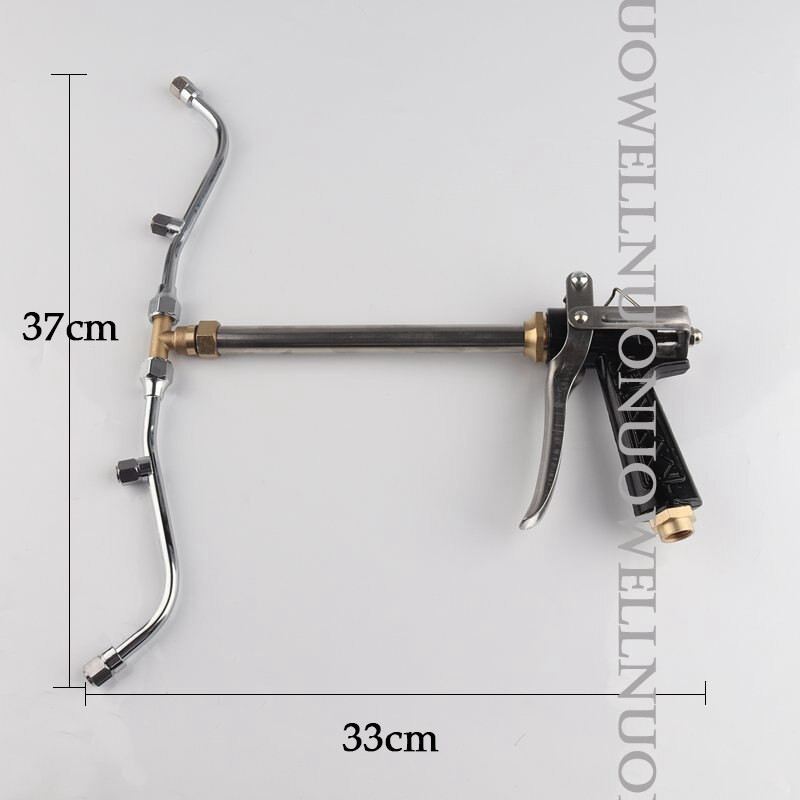 2–10 peaga reguleeritav kõrgsurvepihustiga pihustuspüstoli komplekt Põllumajanduse viljapuude pestitsiidide desinsektsiooni pihustuspüstol