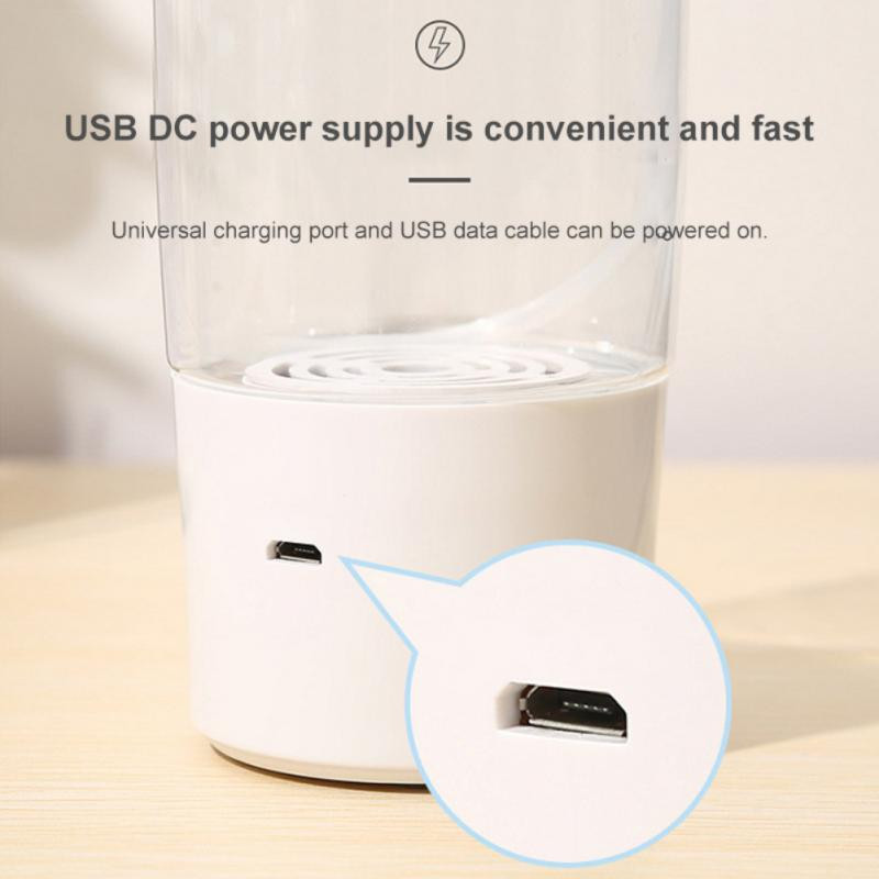Hordozható fertőtlenítőszer-gyártó gép USB-töltő, elektrolitikus fertőtlenítő vízkészítő fertőtlenítő víz gyártása