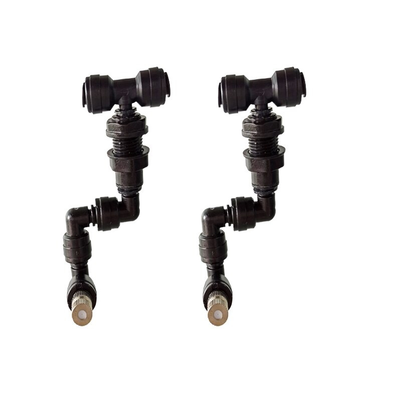 L357 Slip Lock Duze Mister Rainfall Atomization System pentru mușchi alpinism Pet Reptile Fogger Set