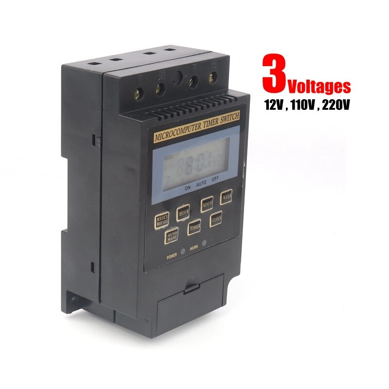 12V 110V 220V Mikroračunalo Kontrola vremena Prekidač LCD zaslon Elektronički programibilni regulator vremena pumpe za navodnjavanje staklenika