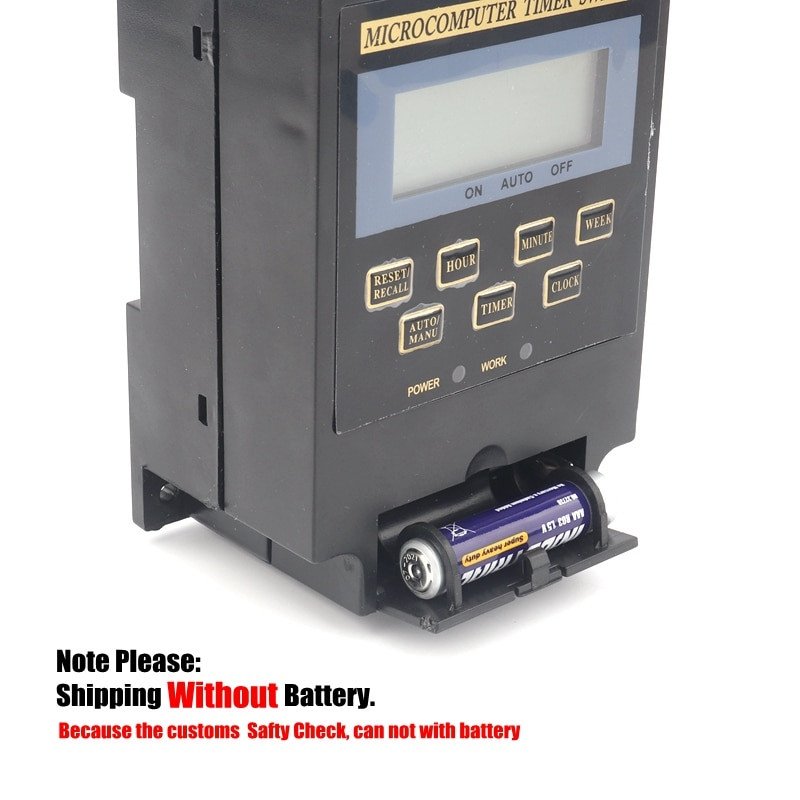 12V 110V 220V Mikroračunalo Kontrola vremena Prekidač LCD zaslon Elektronički programibilni regulator vremena pumpe za navodnjavanje staklenika