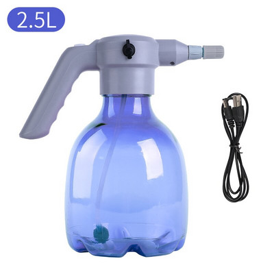 2L/2,5L elektrinis sodo purkštuvas Automatinis augalų laistymo skardinės butelis Sodo purkštuvo butelis sodo laistymui