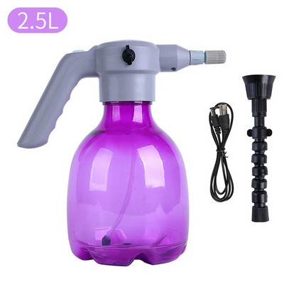 2L/2,5L elektrinis sodo purkštuvas Automatinis augalų laistymo skardinės butelis Sodo purkštuvo butelis sodo laistymui