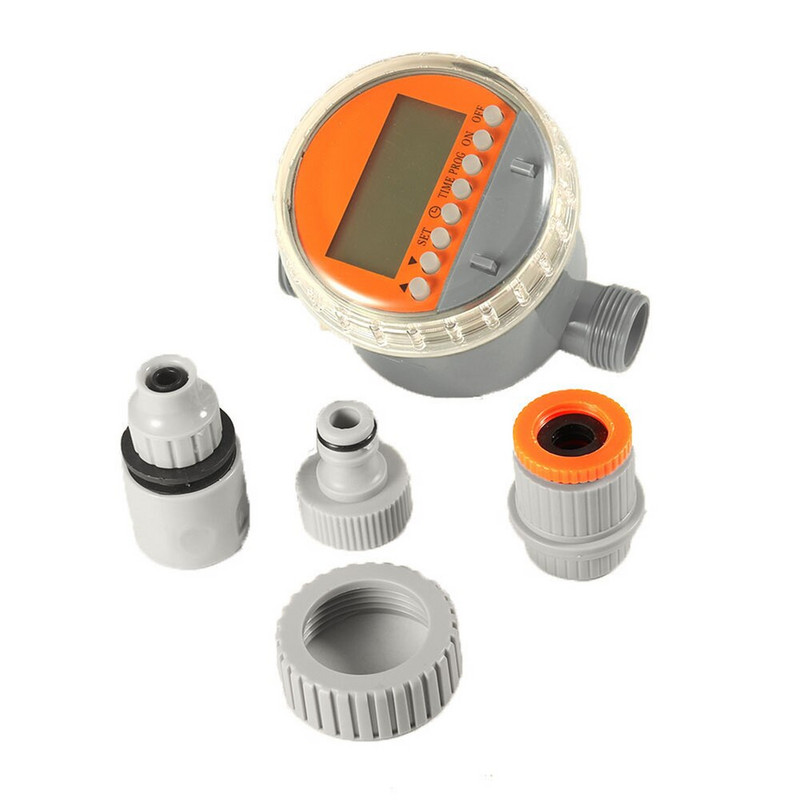 Sistem automat de irigare pentru udare LCD temporizator de apă pentru grădină Supapă de udare instrumente de control pentru irigare Temporizator de apă pentru grădină