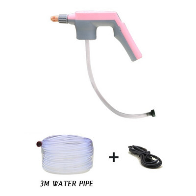 Costum pentru sticlă de pulverizare de apă de grădină pentru găleată de apă pentru plante Cap de udare cu încărcare electrică 3/5/10M țeavă de apă pentru pulverizare