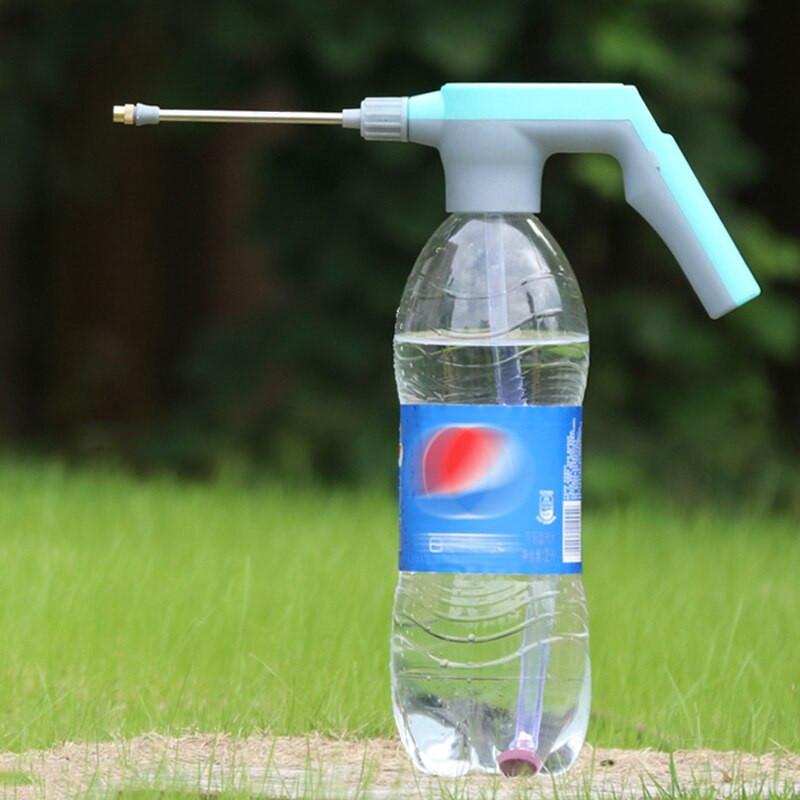 Costum pentru sticlă de pulverizare de apă de grădină pentru găleată de apă pentru plante Cap de udare cu încărcare electrică 3/5/10M țeavă de apă pentru pulverizare