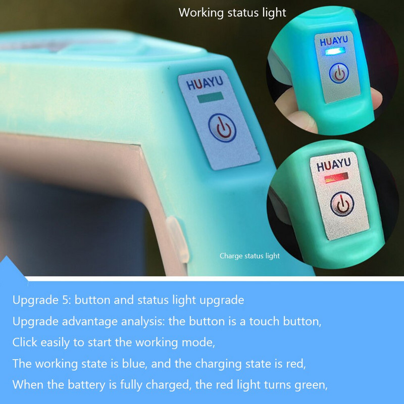 Pulverizator de apă electric de grădină Pulverizator automat cu pompă de aer de înaltă presiune pentru spălarea plantelor Încărcare mașină Instrument de stropire pentru udare