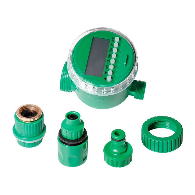 Temporizator de udare automat Afișaj LCD electronic Home Grădină Supapă cu bilă Temporizator de apă pentru controler de irigare a grădinii