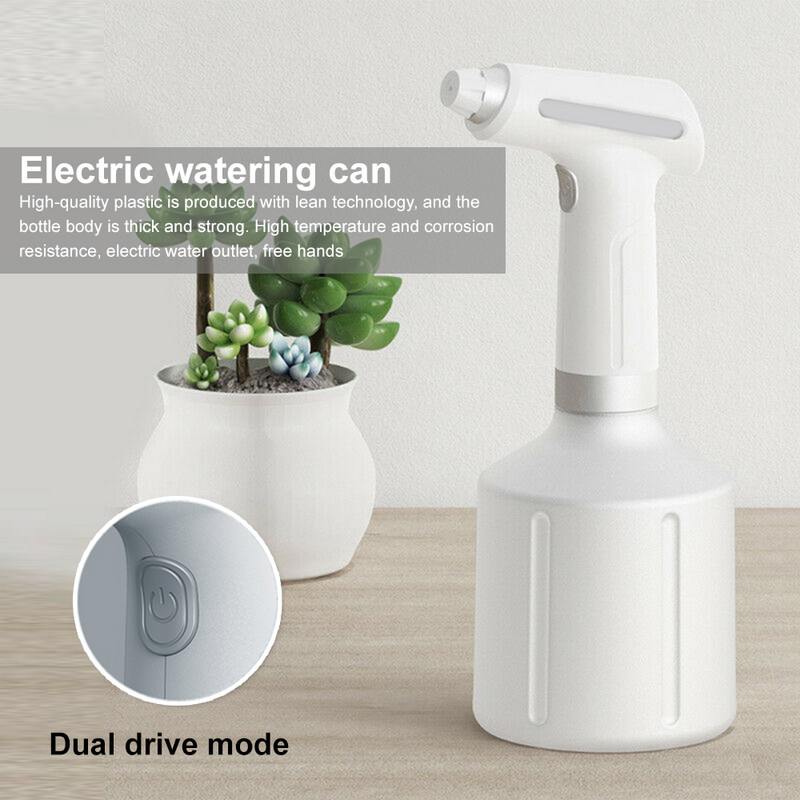 Pulverizator electric mic de 900 ML, reîncărcabil prin USB, butelie cu pulverizare pentru udare automată, cutie de udat de uz casnic, instrumente de grădinărit