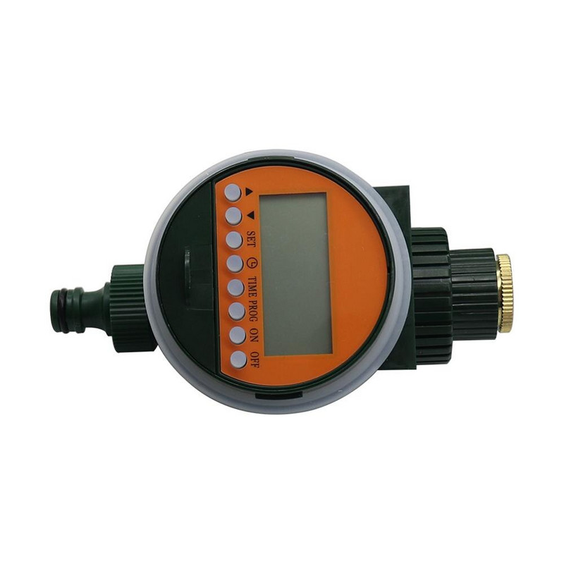1 db elektronikus LED kijelző esőérzékelő vízvezérlő kerti udvar üvegház Mezőgazdaság öntözővíz időzítő