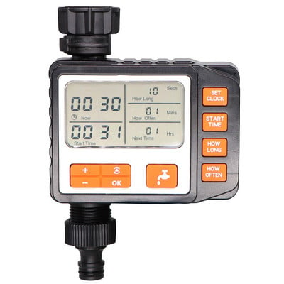 1PC Garden Electronic Water Timer High Auality Outdoor Waterproof Automatic On Off Προγραμματιζόμενος ελεγκτής άρδευση