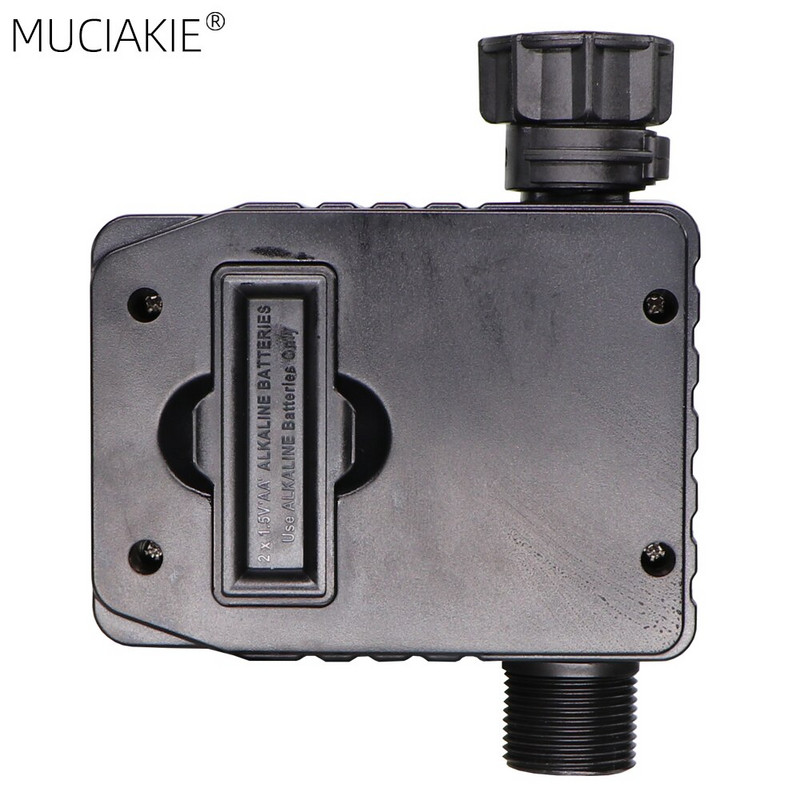 1 vnt. sodo elektroninis vandens laikmatis High Auality lauko vandeniui atsparus automatinis įjungimas išjungtas programuojamas valdiklio drėkinimas