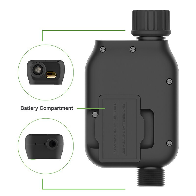Išmanusis elektroninis automatinis drėkinimo lietaus jutiklio sistema Sodo lašelinio vandens laikmatis Drėkinimo valdiklis Purkštuvų laistymo laikmatis