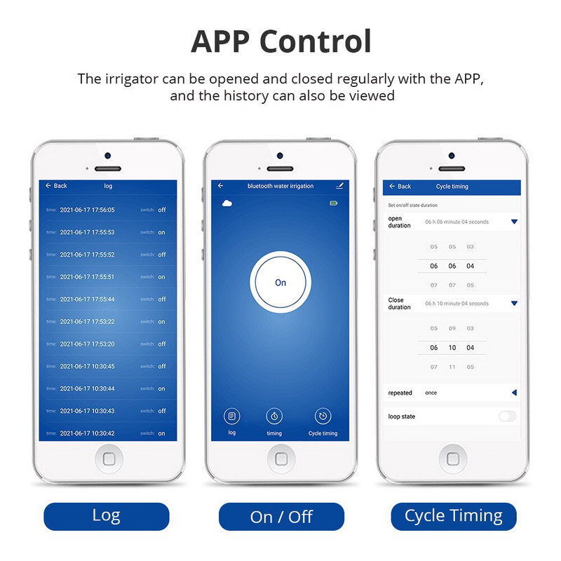 Tuya Smart Garden öntözőrendszer BLE elektromos időzítő öntözőrendszer APP távirányító Alexa Garden Auto Controller Valve