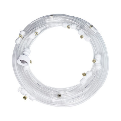 Kültéri párásító hűtőrendszer készlet üvegházhatást okozó kerti terasz öntözőrendszer öntözőrendszer zöldházi cserepes növényhez