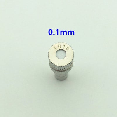 Ködpermetező fúvókák Kerti vízrendszer sárgaréz 10 db Alacsony nyomású 0,1 mm~0,6 mm Vízpermet ködfúvóka kültéri kerti használatra