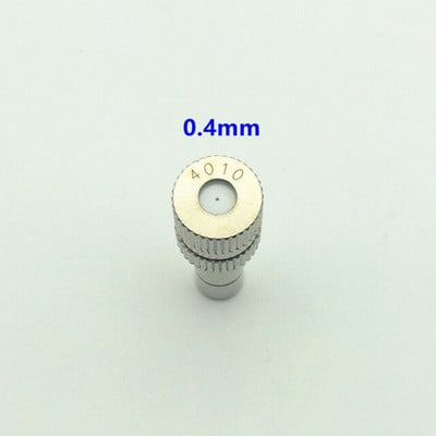 Ködpermetező fúvókák Kerti vízrendszer sárgaréz 10 db Alacsony nyomású 0,1 mm~0,6 mm Vízpermet ködfúvóka kültéri kerti használatra