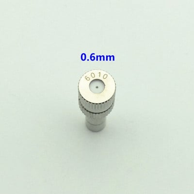 Ködpermetező fúvókák Kerti vízrendszer sárgaréz 10 db Alacsony nyomású 0,1 mm~0,6 mm Vízpermet ködfúvóka kültéri kerti használatra
