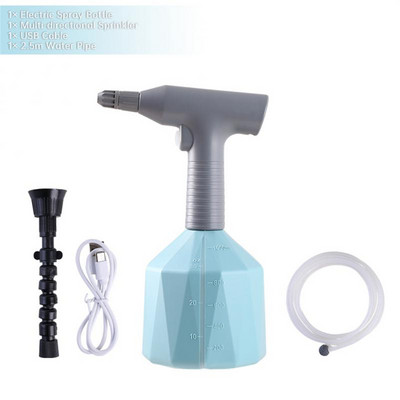 1000 ml-es elektromos permetező palack, automata növényi öntözőpalack USB újratölthető elektromos permetezők kerti öntöző öntözőeszköz