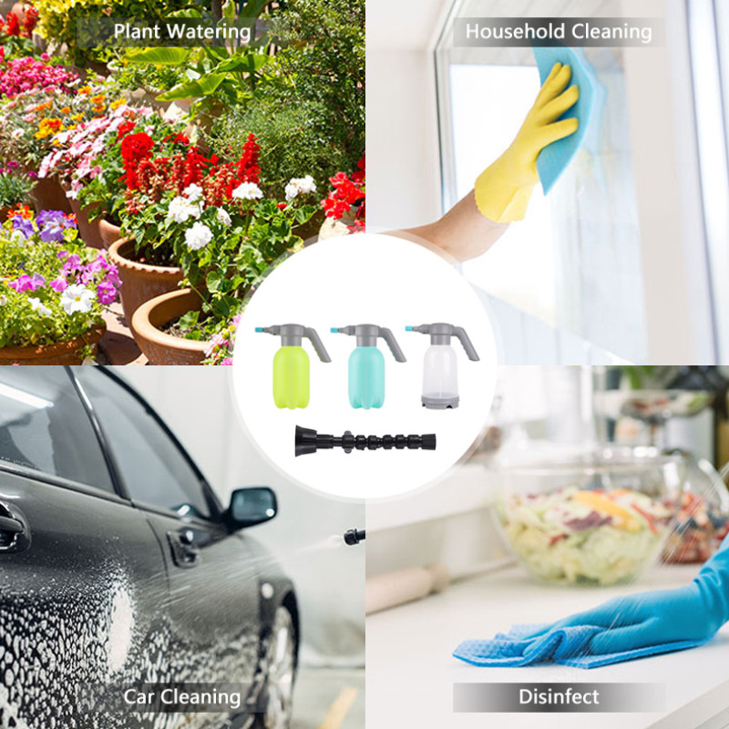 Pulverizator de grădină electric pentru udare 0,5 galoane pentru plante Mister Spray Sticla impermeabilă automată pentru plante Atomizor Pulverizator de dezinfecție