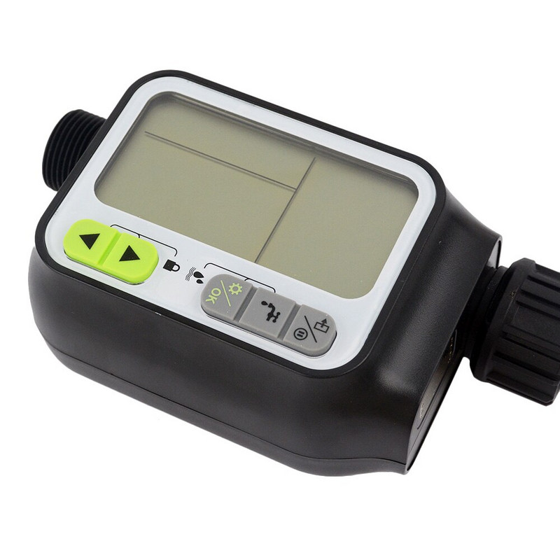 Senzor de ploaie Temporizator de apă Ecran LCD Controler automat de stropire rezistent la apă pentru sistem de udare a gazonului de grădină Temporizator de irigare