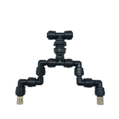 Reptile Fogger Mist Sprinkler Rainforest Tank 360 Reglabil Acvariu Acvatic Pet Sistem de răcire Un cap la patru capete