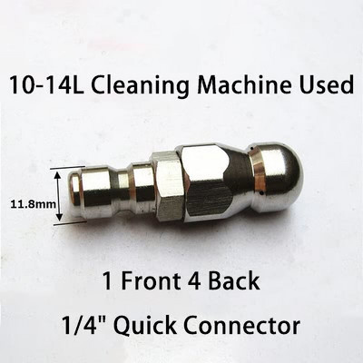 Duză de curățare a țevilor Mașină de spălat cu presiune Duză pentru furtun de scurgere Duză pentru curățarea canalizării Duză pentru aprovizionare pentru grădină.