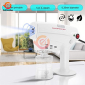 AC 110-240V 260ML Blue Ray Fogger Mașină Blue Light Nano Steam Spray Gun 1200W Air Purifică Aerosoli Apa Pulverizator declanșator