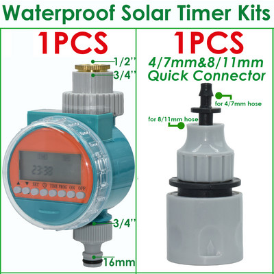 KESLA Irigare Impermeabil Temporizator de apă Solar LCD Seră Sistem electronic de control de udare irigator de grădină automat