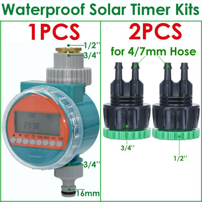 KESLA Irigare Impermeabil Temporizator de apă Solar LCD Seră Sistem electronic de control de udare irigator de grădină automat