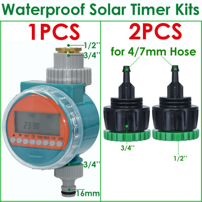 KESLA Irigare Impermeabil Temporizator de apă Solar LCD Seră Sistem electronic de control de udare irigator de grădină automat
