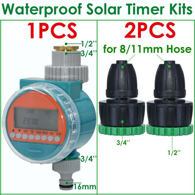KESLA Irigare Impermeabil Temporizator de apă Solar LCD Seră Sistem electronic de control de udare irigator de grădină automat