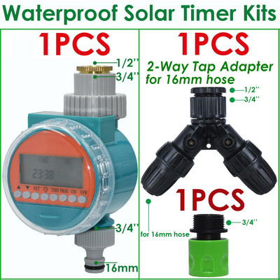 KESLA Irigare Impermeabil Temporizator de apă Solar LCD Seră Sistem electronic de control de udare irigator de grădină automat