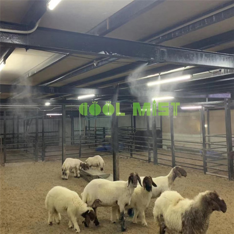 S258 Duză cu conectare rapidă pentru aburire la presiune joasă 0,15-0,6 mm Sprinkler pentru aburire Pulverizator de răcire pentru grădină cu filtru 20 buc