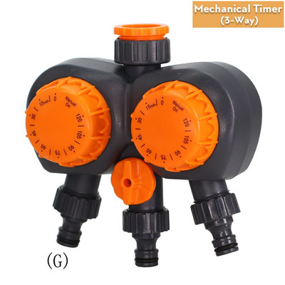 Vrtni automatski mjerači vremena za vodu Ručni digitalni programabilni mjerač vremena za navodnjavanje Slavina za crijevo za travnjak Sustav za zalijevanje biljaka LCD kontroleri
