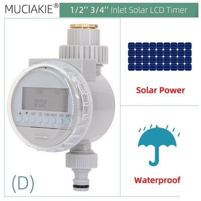 Lietaus jutiklio LED vandens laikmačio ekranas Elektroninis automatinis laistymo laikmačio valdiklis sistemos sodo drėkinimo augalų įrankis