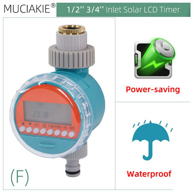 Lietaus jutiklio LED vandens laikmačio ekranas Elektroninis automatinis laistymo laikmačio valdiklis sistemos sodo drėkinimo augalų įrankis
