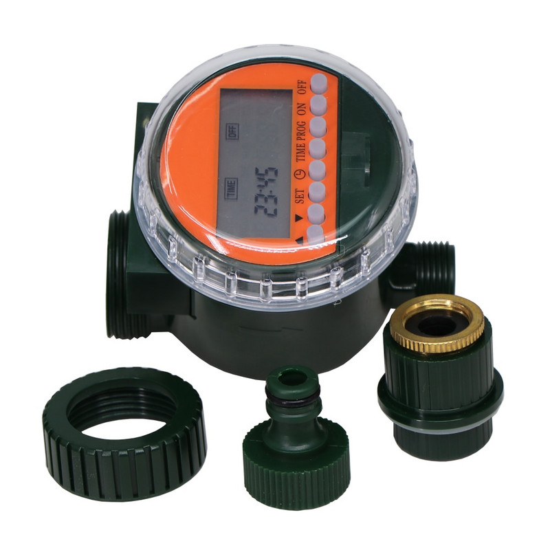 Lietaus jutiklio LED vandens laikmačio ekranas Elektroninis automatinis laistymo laikmačio valdiklis sistemos sodo drėkinimo augalų įrankis