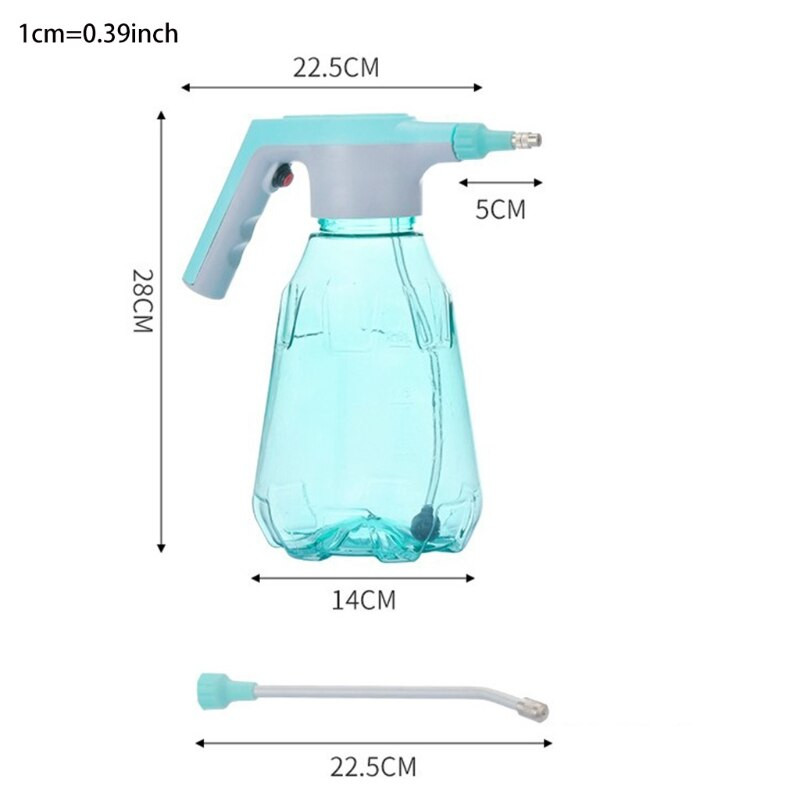 Regadă electrică cu gură lungă, de mână, rezistentă la scurgeri, flacon spray pentru flori de grădină pentru casă, plante bonsai, suculente, casă
