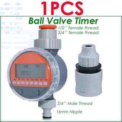 KESLA automatinis LCD ekrano rutulinis vožtuvas vandens laikmatis Elektroninis laistymo laistymo valdiklis namų sodo laistymui