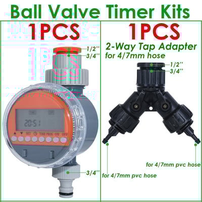 KESLA automatinis LCD ekrano rutulinis vožtuvas vandens laikmatis Elektroninis laistymo laistymo valdiklis namų sodo laistymui