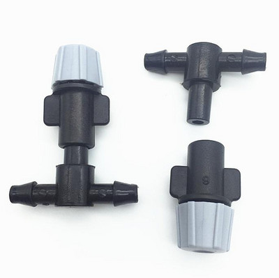 100 vnt. Žemės ūkio sodo rūko purkštukų serija 4/7 spygliuočių jungtys ir vejos drėkinimo sistemos vandens aušinimo įrenginių komponentai