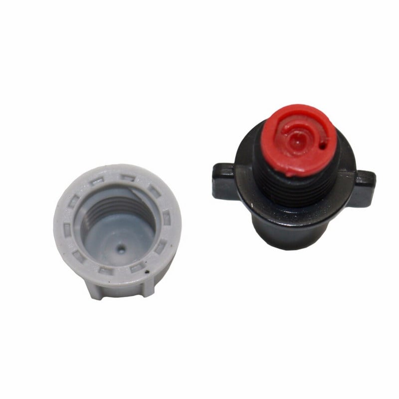 100 vnt. Žemės ūkio sodo rūko purkštukų serija 4/7 spygliuočių jungtys ir vejos drėkinimo sistemos vandens aušinimo įrenginių komponentai