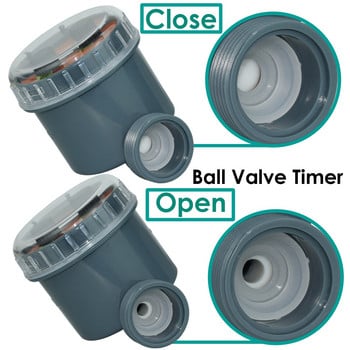 KESLA Garden Water Timer Ball Valve Αυτόματη Ηλεκτρονική Χρονοδιακόπτης Ποτίσματος Σύστημα Ελεγκτή στάγδην άρδευσης κήπου στο σπίτι