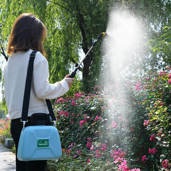 2022 Garden Shoulder Electric Sprayer 5L Rechargeable Garden Sprayer Garden Tools Thickened Backpack Agricultural Sprayer