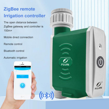 ZigBee Интелигентна система за капково напояване Tuya WIFI Контролер за поливане Нуждаете се от хъб Light Сензор за температура и влажност на почвата