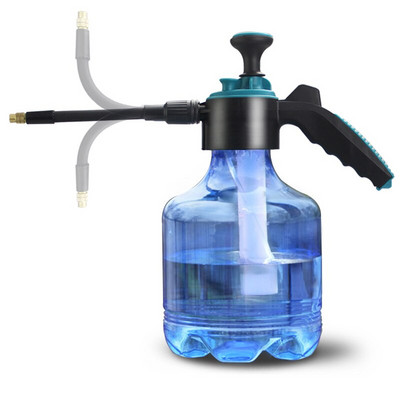 Nou 1.5L/3L Pulverizator cu declanșare a presiunii manuale Sticlă cu pulverizator de grădină pentru irigare a plantelor Adapat pulverizator duză reglabilă He